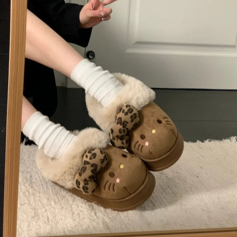 Hello Kitty Winter Slippers